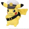 Captain Pikachu Goggles Version Plush Figure 23 cm