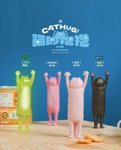 Cat Hug Series Trading Figure