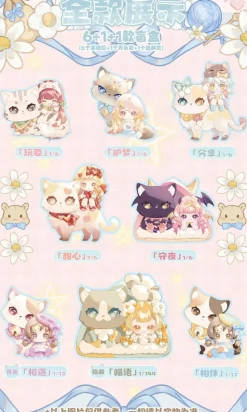 Cat Moni by Your Side Trading Figure