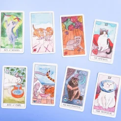 Cat Tarot: 78 Cards and Guidebook