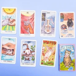 Cat Tarot: 78 Cards and Guidebook