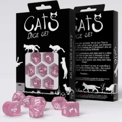 Cats Daisy Poly Pink /White (7)
