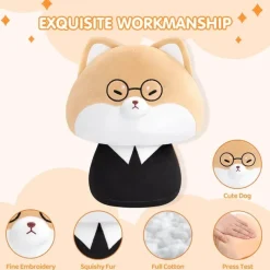 CEO Shiba Mushroom Family Plush Figure 35 cm