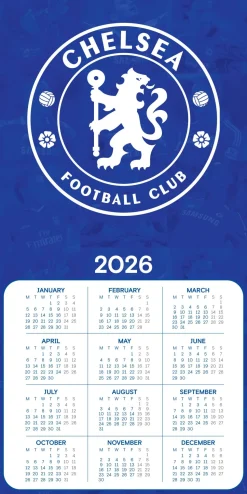 Chelsea Fc Legends 2026 Square Calendar