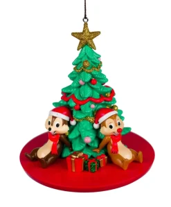 Chip & Dale with Tree 3D Ornament