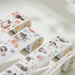 Chonky Cat Washi Tape Sticker Set