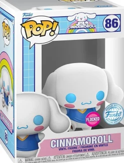 Cinnamoroll with Soccer Ball Flocked POP! Sanrio Vinyl Figure