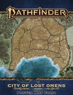 City of Lost Omens Poster Map Folio