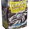 Classic Clear Standard Size Dragon Shield Sleeves (100)