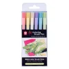 Coloring Brush Pen Sett 6stk Pastel