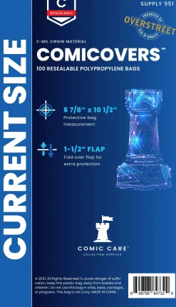 Comicare Current PP Rresealable Bags (100)