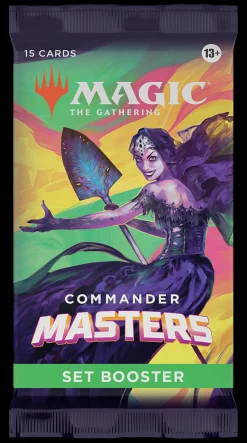 Commander Masters Set Booster Pakke Commander Masters Magic the Gathering