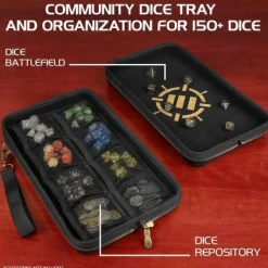 Community XL Dice Organizer Case & Tray