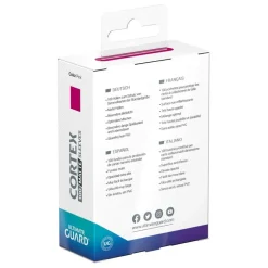 Cortex Matte Pink Standard Size Sleeves (100)