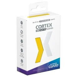 Cortex Matte Yellow Standard Size Sleeves (100)