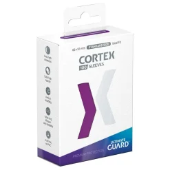 Cortex Sleeves Purple Standard Size (100) Kortlommer, Cortex