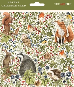 Countryside Xmas Advent Card