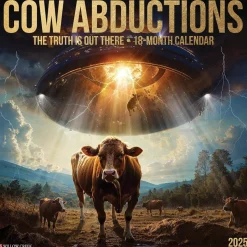 Cow Abductions 2025 Wall Calendar