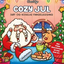 Cozy jul - søt og koselig fargelegging