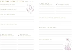 Crystal Healing Reflection Journal