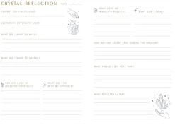 Crystal Healing Reflection Journal