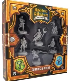 Cunning & Divine Miniatures Adventures & Academia RPG