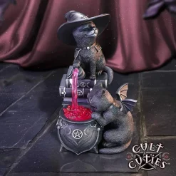 Curious Cauldron Statue
