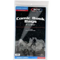 Current Modern Comic Bags Thick (100) BCW