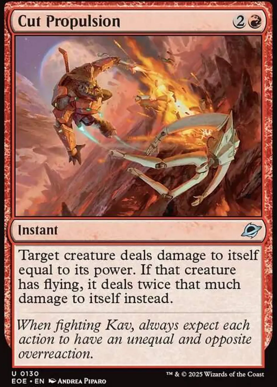 Cut Propulsion (Enkeltkort)