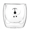 Cutie Bear Clear Double-Walled Glass 280 ml