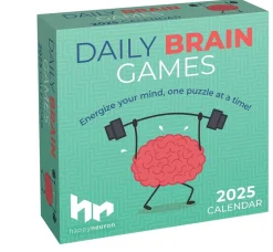 Daily Brain Games 2025 Day-to-Day Calendar: Energize your mind, one puzzle at a time!