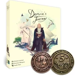 Darwin's Journey Metal Coins (40)