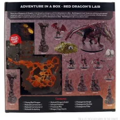D&d Icons Realms Adventure in a Box Red Dragons Lair