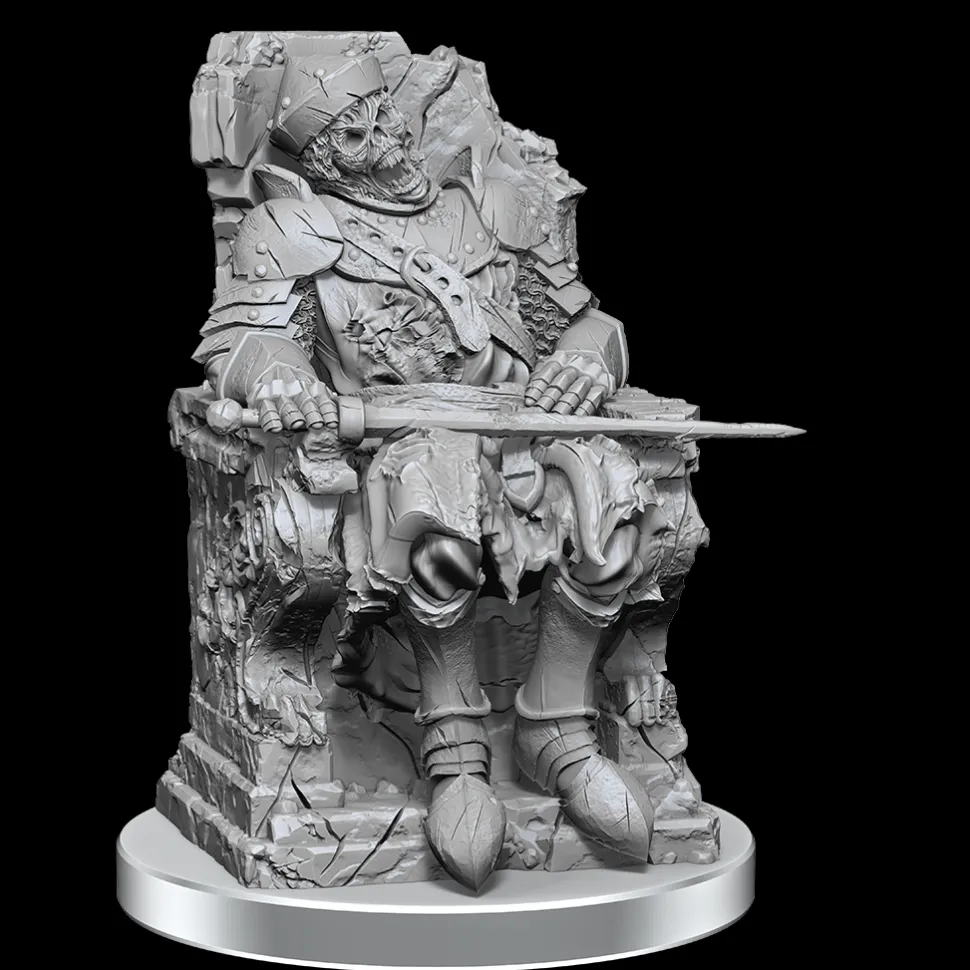Dead Warlord (Wave 19) Wizkids Deep Cuts Unpainted Miniature