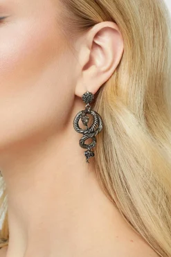 Deadly Coil Earrings