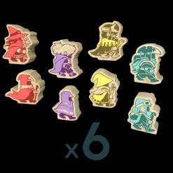 Deluxe Ranger Tokens (8)