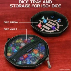 Dice Tray & Case Black
