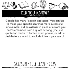 Did You Know? 2025 Day-to-Day Calendar