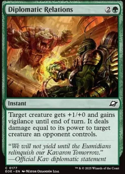 Diplomatic Relations (Enkeltkort)