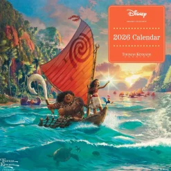 Disney Dreams Collection by Thomas Kinkade Studios 2026 Mini Wall Calendar