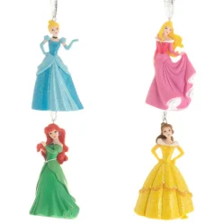 Disney Princess Glass Ornament 8 cm