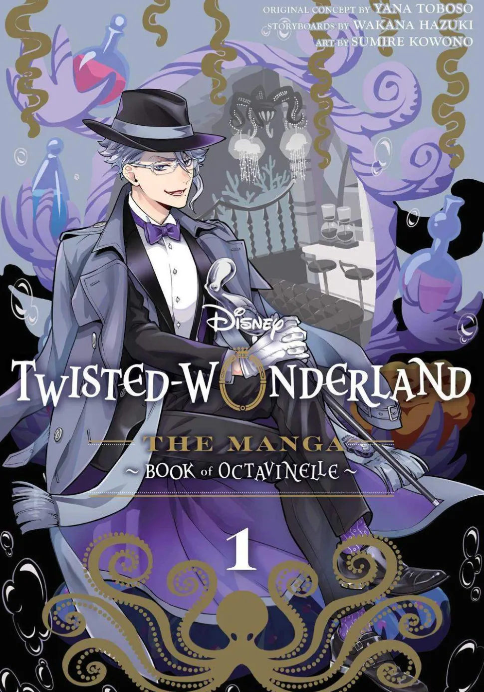 Disney Twisted Wonderland Manga Book Octavinelle Vol. 01
