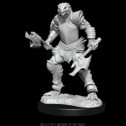 Dragonborn Female Fighter (Wave 15) Dungeons & Dragons Nolzurs Marvelous Unpainted Miniature Figur