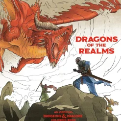 Dragons of the Realms: An Official Dungeons & Dragons Coloring Book