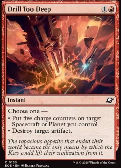 Drill Too Deep (Enkeltkort)