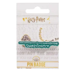 Dumbledore Wand Enamel Pin Badge