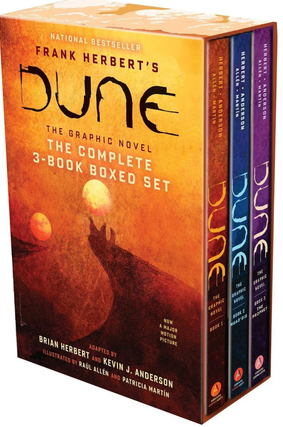 Dune: The Graphic Novel: The Complete 3-Book Boxed Set: Dune, Muad’Dib, and The Prophet