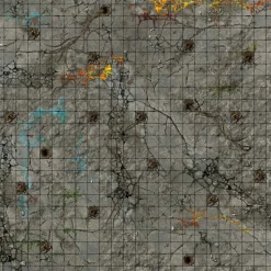 Dungeon 60 x 60 cm Gaming Mat