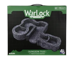 Dungeon Angles & Curves 1 Inch Expansion Pack Warlock Tiles Box Set