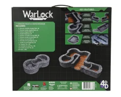 Dungeon Angles & Curves 1 Inch Expansion Pack Warlock Tiles Box Set